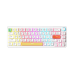 Zifriend AG68 67 Keys Hot-Swappable Rainbow Bcaklit Gasket Structure Gaming Mechanical Keyboard